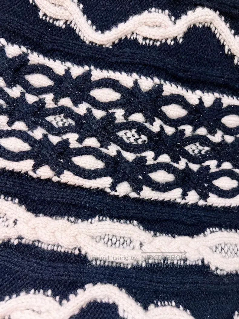 Chanel Chanel Hamburg series blue and white woven skirt Size 24" / US 00 / IT 34 - 5 Thumbnail