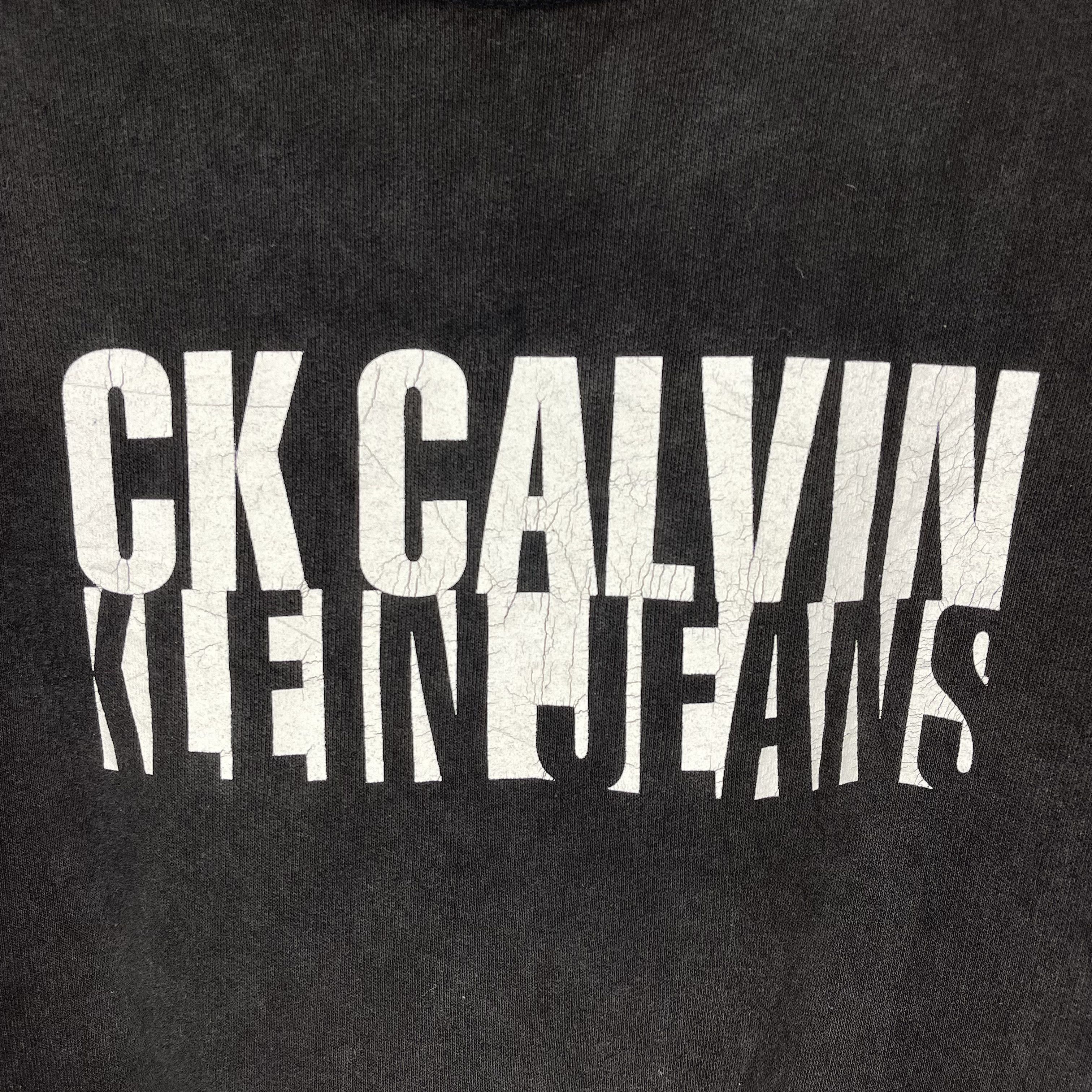 Calvin Klein 90s Vintage CK Made In Canada Crew Neck Sweatshirt #1376/AV Size US L / EU 52-54 / 3 - 3 Thumbnail
