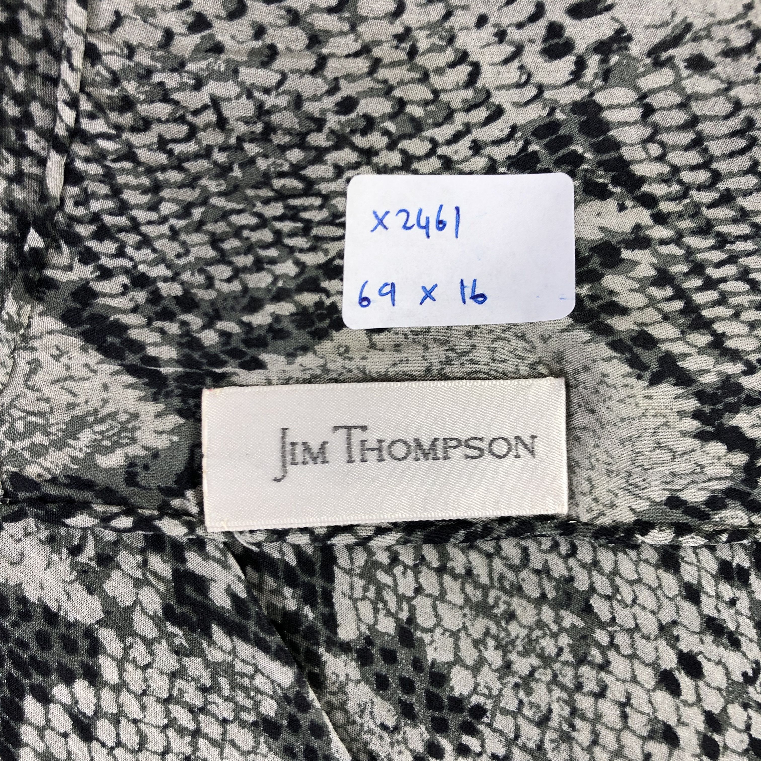 Jim Thompson Vintage Jim Thompson Silk Scarf Size ONE SIZE - 5 Thumbnail