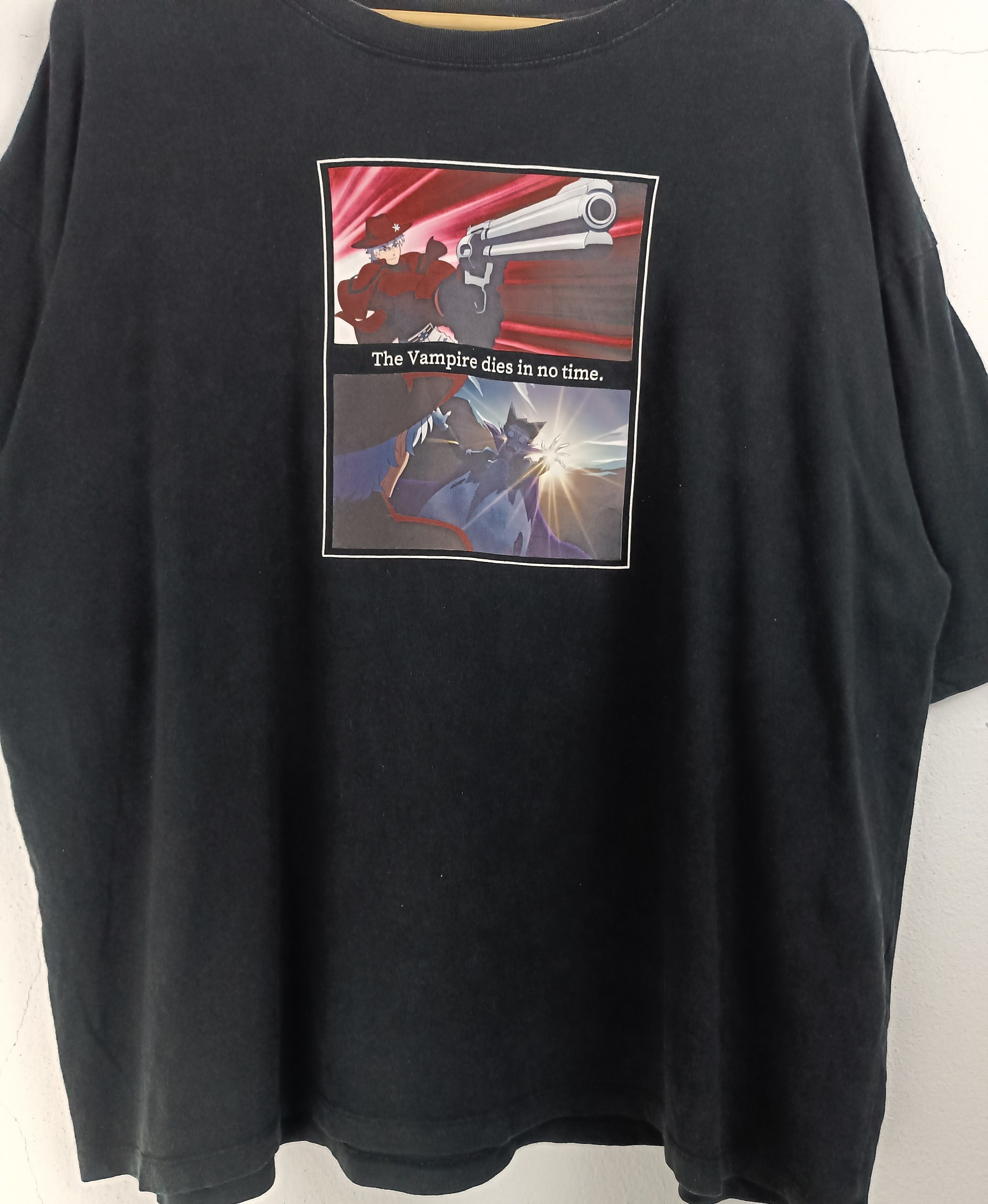 Anime VINTAGE THE VAMPIRE DIES IN NO TIME MANGA ANIME 2015 TEE Size US L / EU 52-54 / 3 - 7 Thumbnail
