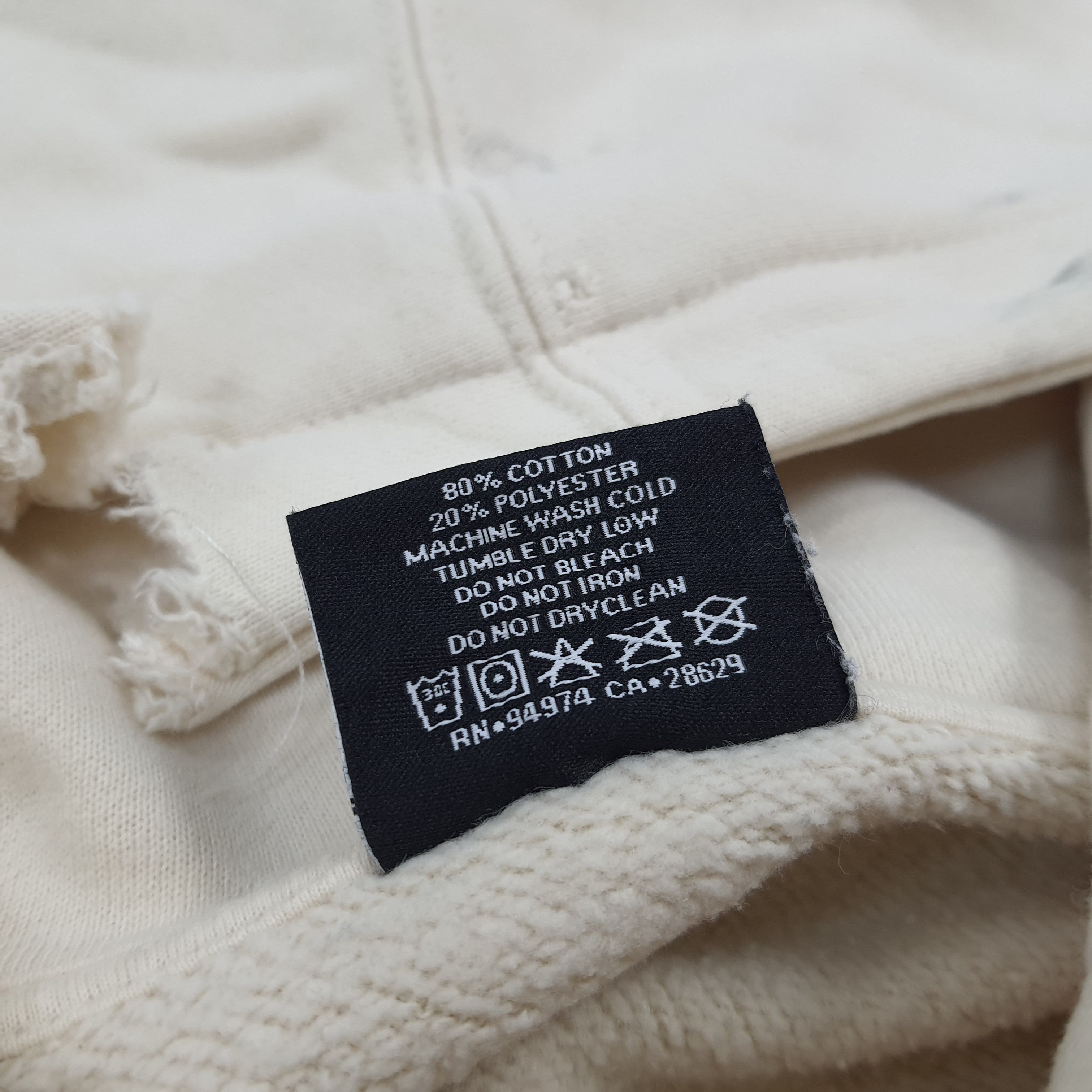 Stussy × Vintage Vintage Stussy Streetwear Hoodie Distressed Size US M / EU 48-50 / 2 - 8 Thumbnail