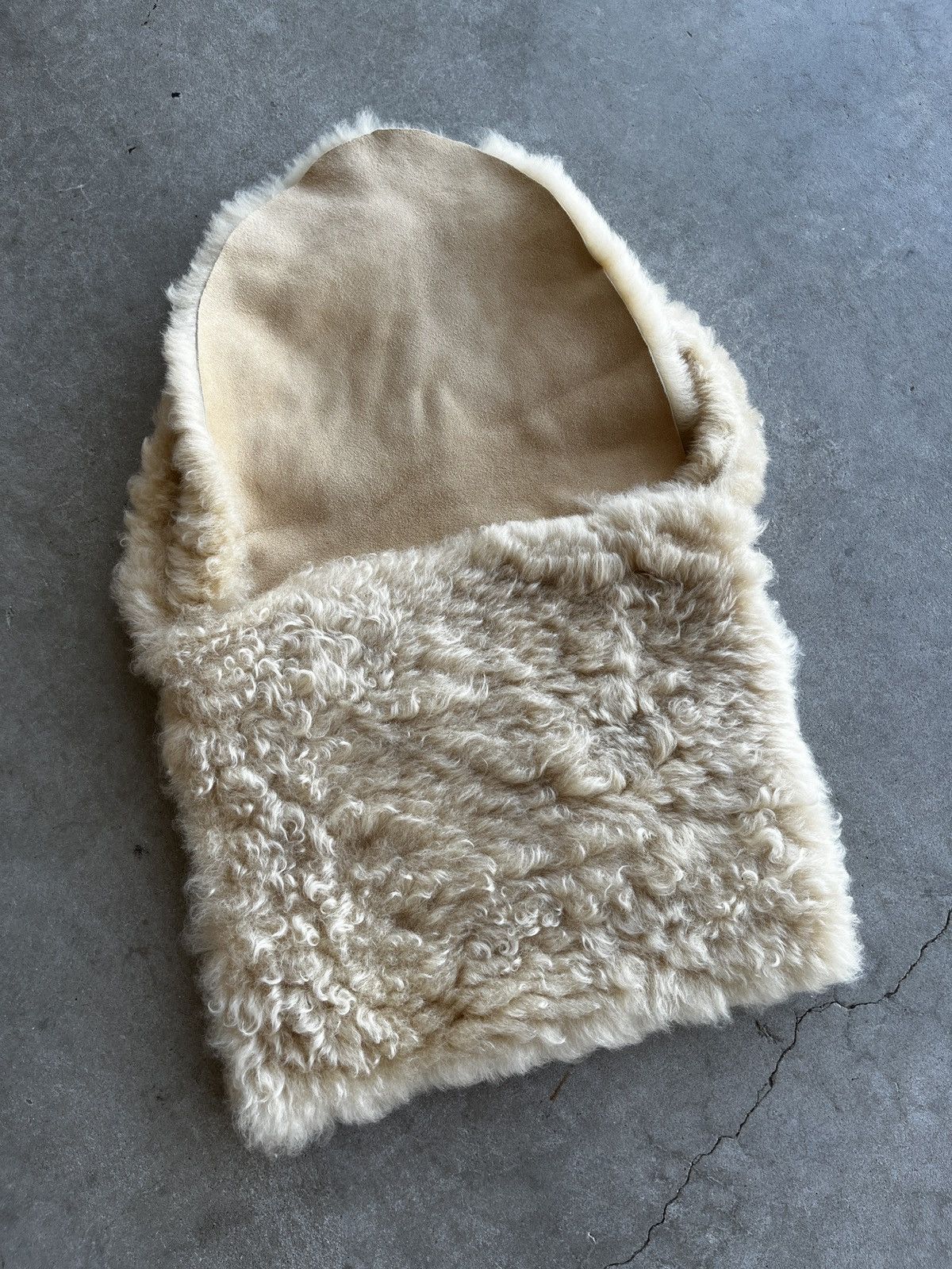 ERL ERL Shearling Messenger Bag (unisex) Size ONE SIZE - 3 Thumbnail