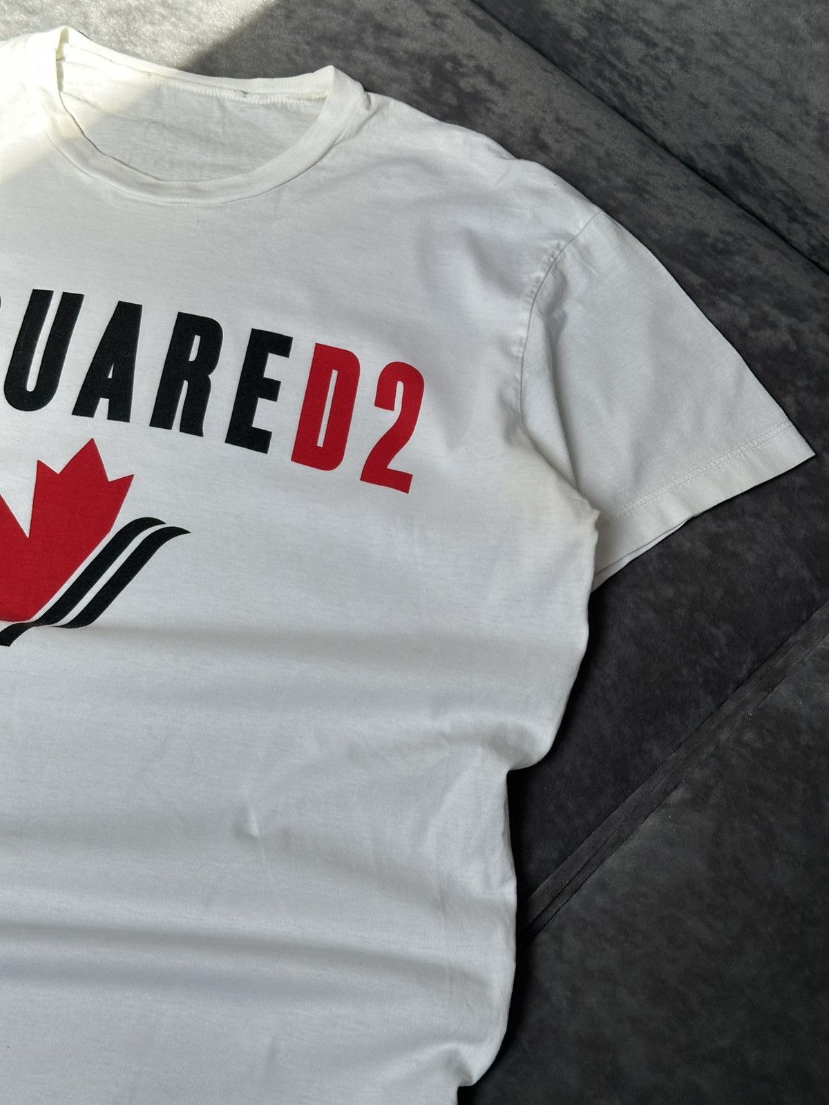 Dsquared2 Dsquared2 Big Logo Tee White Size US M / EU 48-50 / 2 - 5 Thumbnail