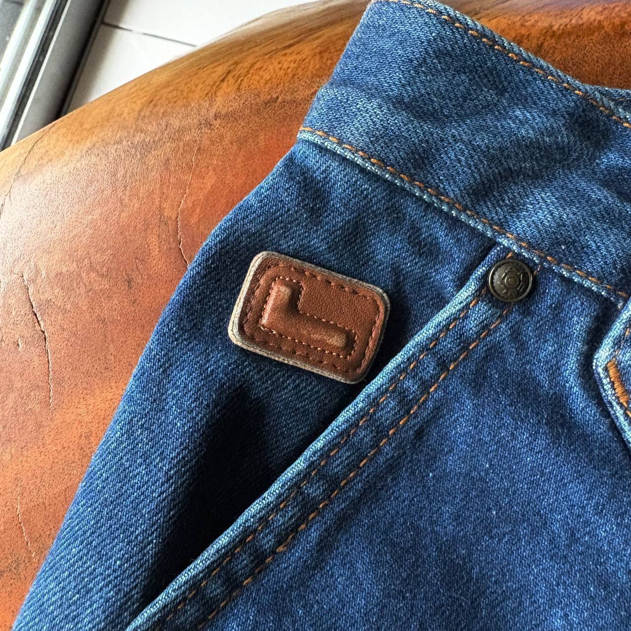 Lancel Vintage 90’s Lancel Paris Jeans with Purple Gold Embroidery Size US 28 / EU 44 - 11 Thumbnail