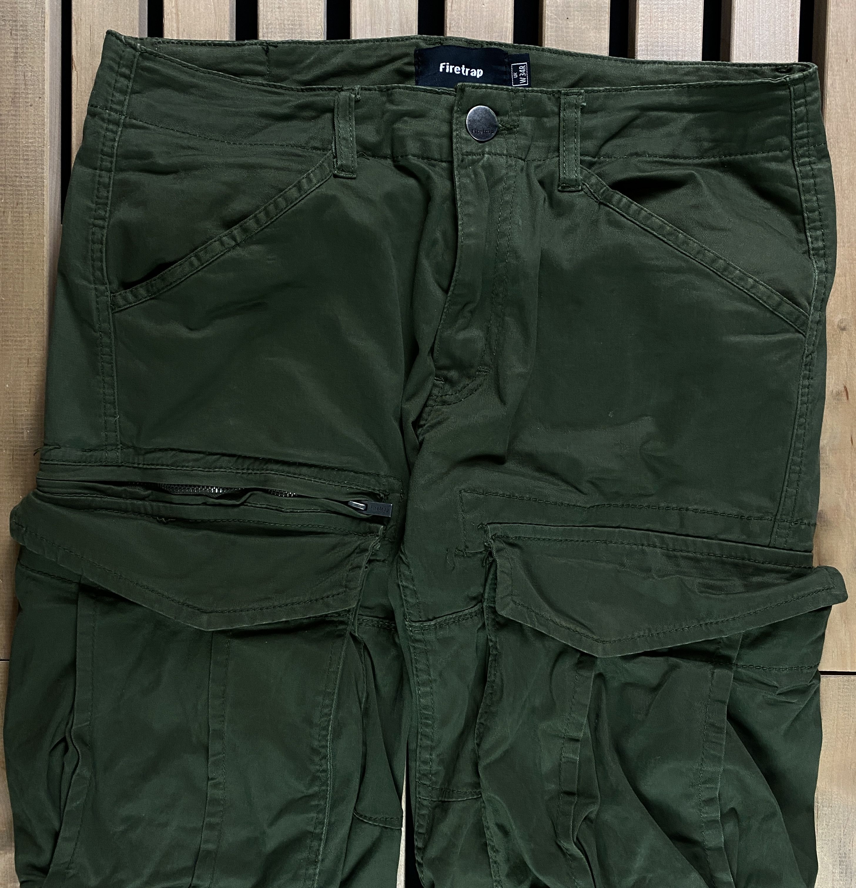Other Mens Cargo Pants Multipocket Size 34 Size US 34 / EU 50 - 2 Thumbnail