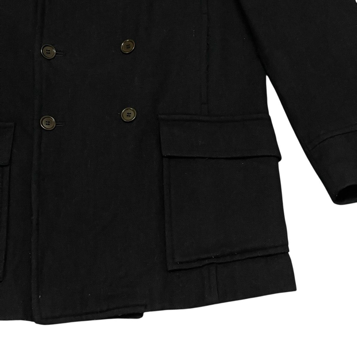 Paul Smith Vintage Paul Smith Wool Double Breasted Peacoat Jacket Size US L / EU 52-54 / 3 - 3 Thumbnail
