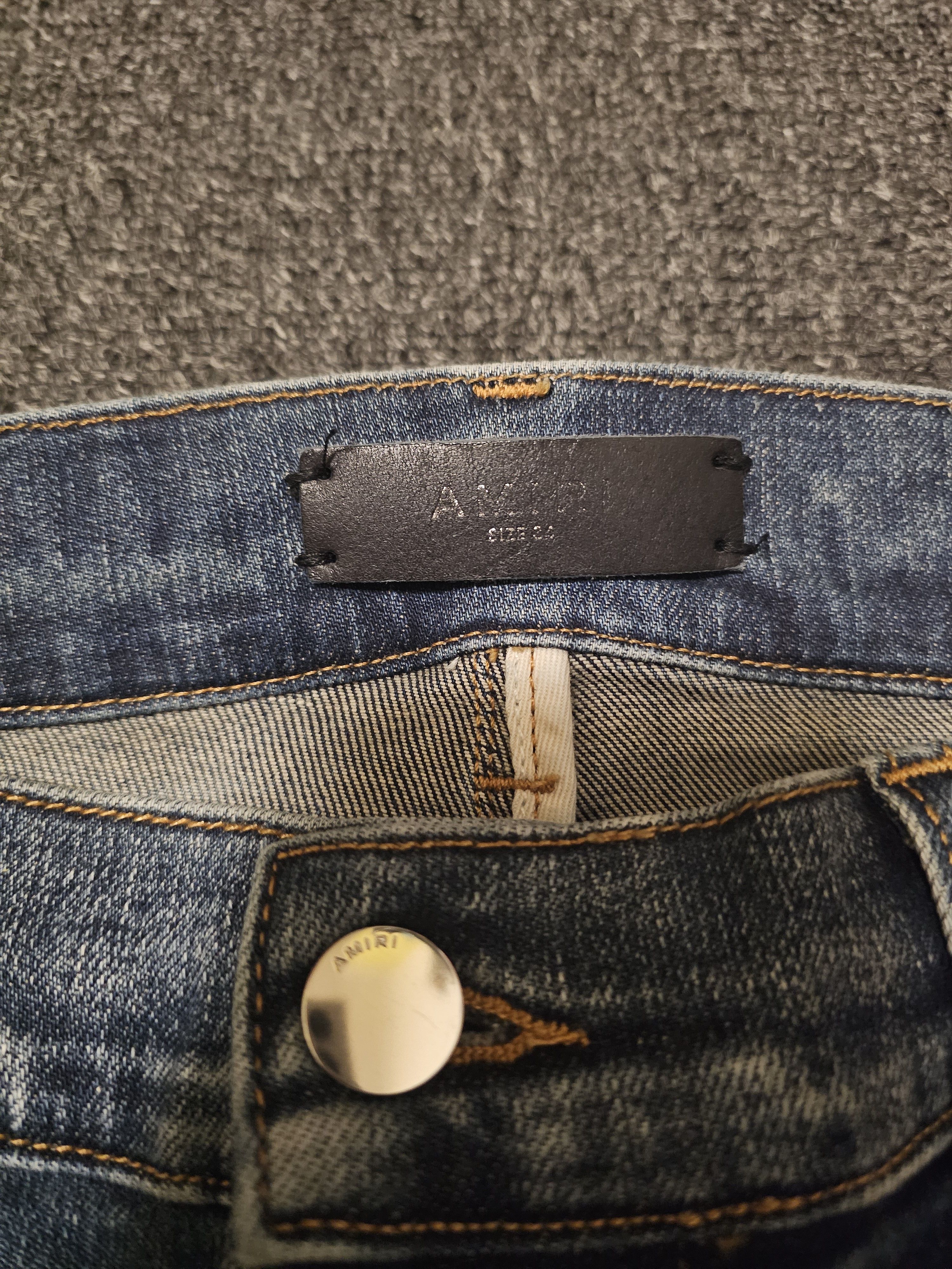 Amiri Amiri men's jeans size 34 Size US 34 / EU 50 - 2 Thumbnail