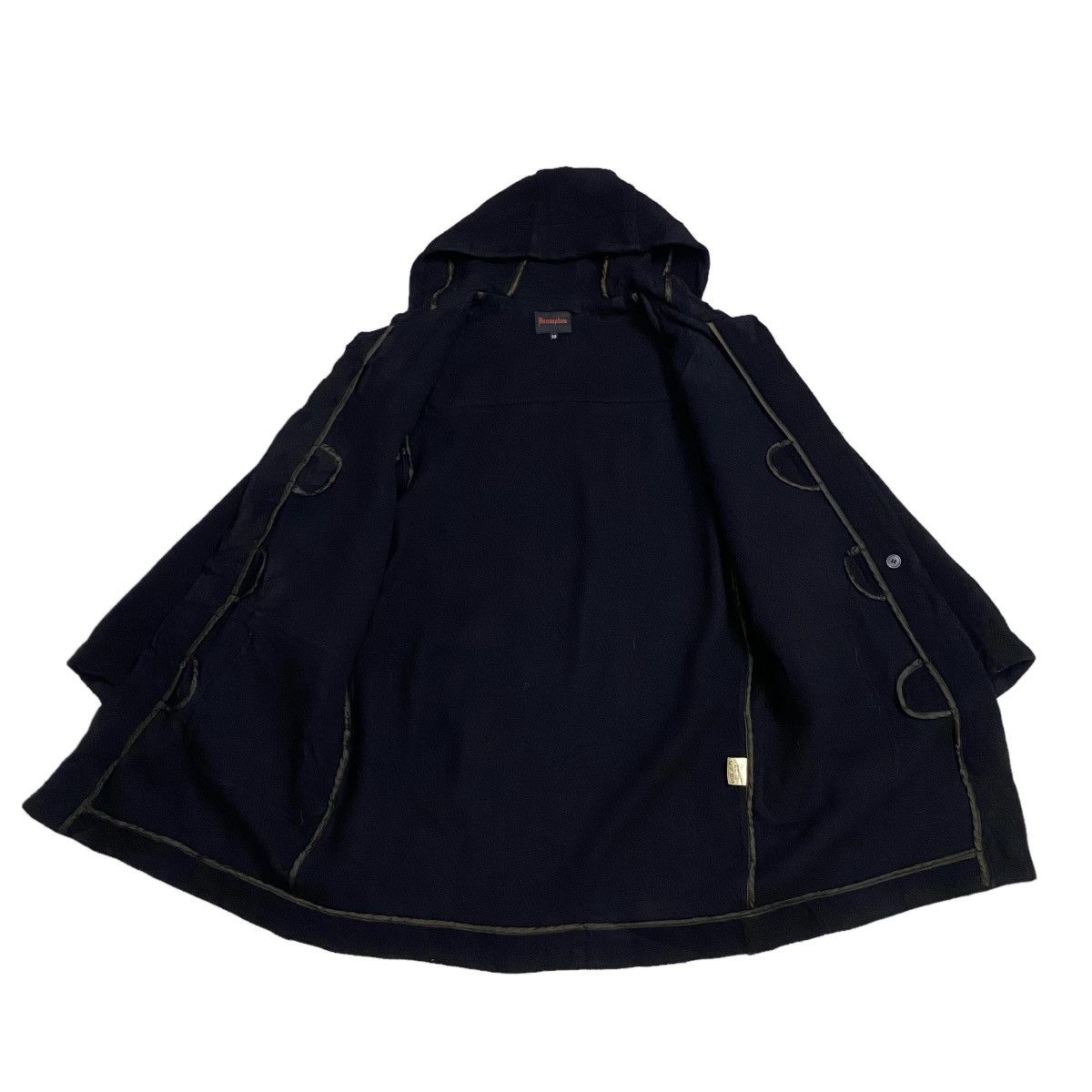 Other BROMPTON BLACK WOOL DUFFLE JACKET Size US M / EU 48-50 / 2 - 3 Thumbnail
