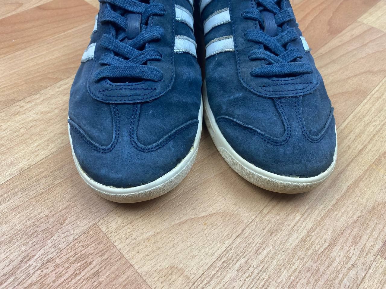 Adidas × Vintage Adidas Hamburg Dark Blue White S74838 SIZE US 11,5 Size US 11.5 / EU 44-45 - 5 Thumbnail