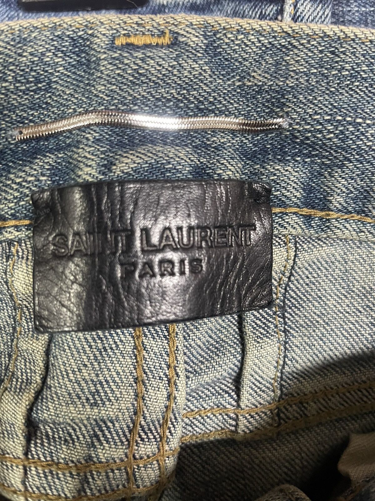 Saint Laurent Paris 15fw Saint Laurent Hedi Slimane D02 Jeans Size US 30 / EU 46 - 3 Thumbnail
