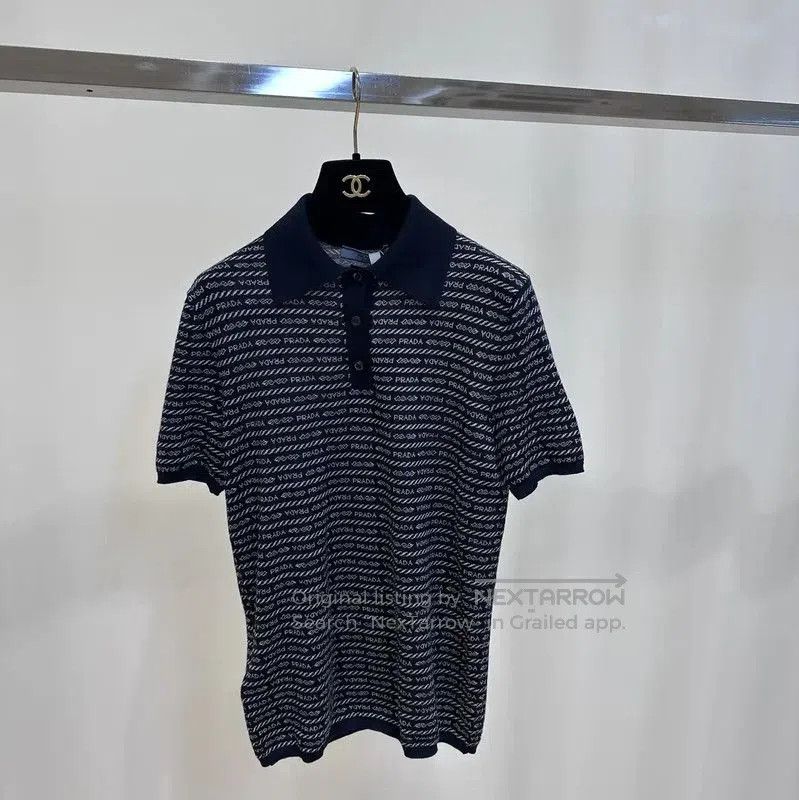 Prada Prada M Size Multicolor Cotton Women's T-Shirt. Size M / US 6-8 / IT 42-44 - 1 Thumbnail