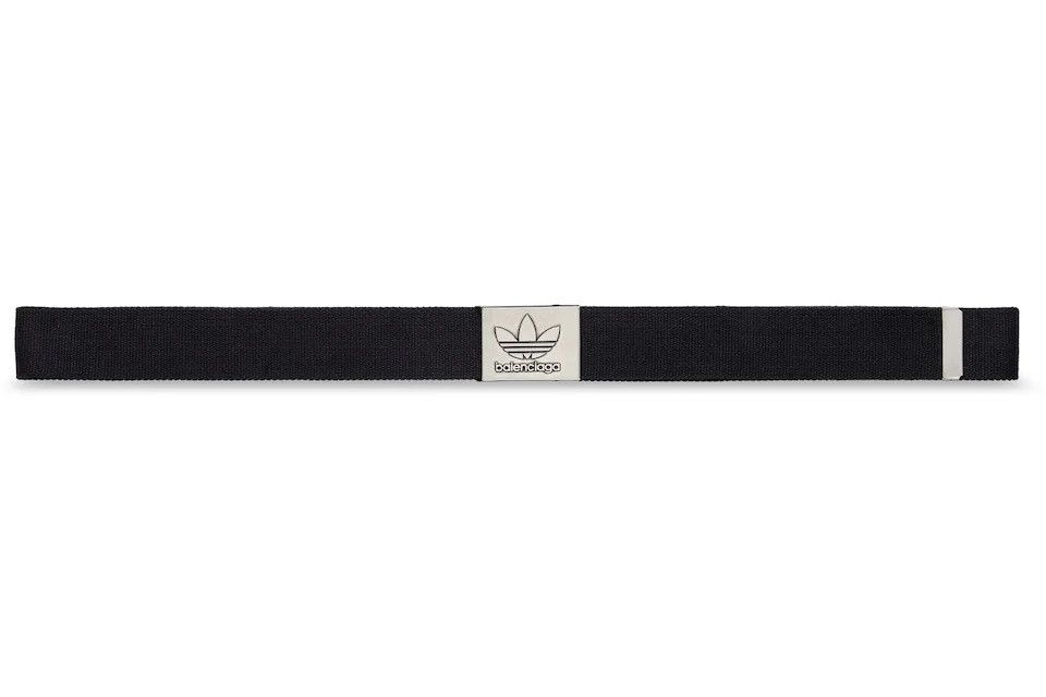 Adidas × Balenciaga 💥Balenciaga X Adidas Canvas Skater Belt in Black Size ONE SIZE - 2 Thumbnail
