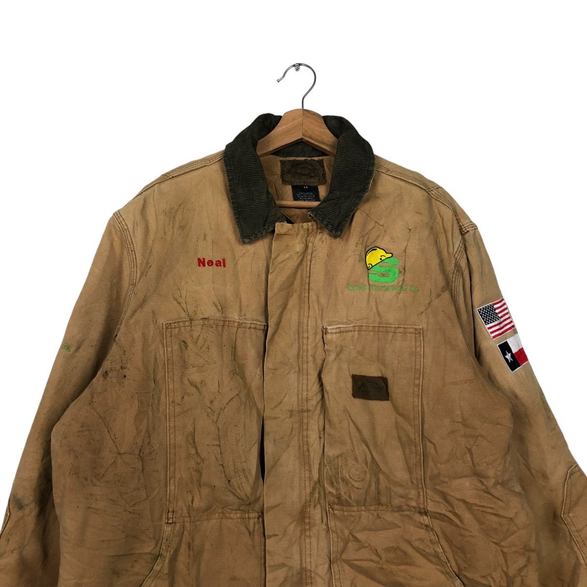 Japanese Brand × Vintage 🔥VINTAGE DETROIT CHORE WORKER JACKET DICKIES MULTI POCKET Size US L / EU 52-54 / 3 - 5 Thumbnail