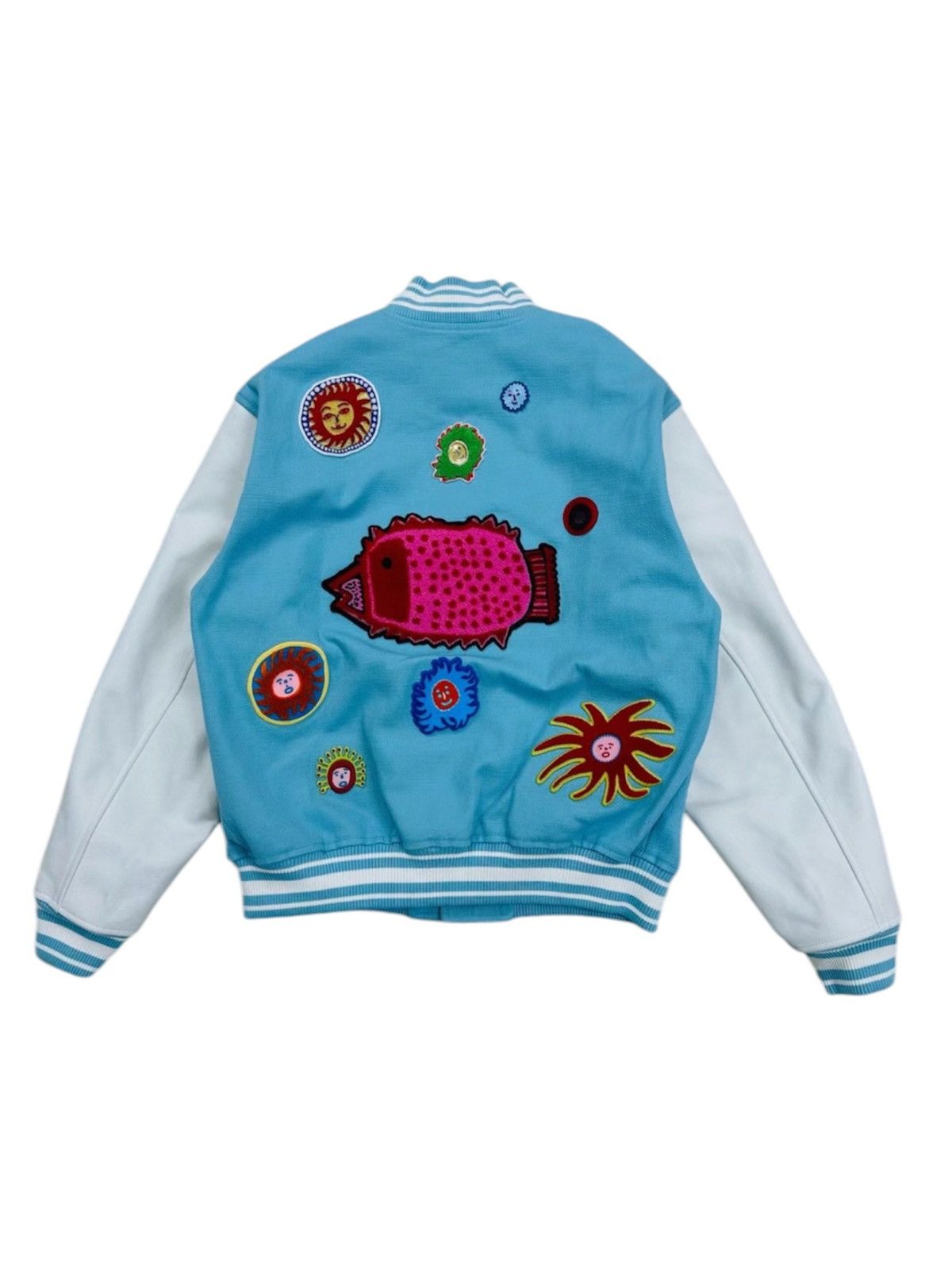 Louis Vuitton × Yayoi Kusama Louis Vuitton x Yayoi Kusama 46 Embroidered Varsity Jacket Size US S / EU 44-46 / 1 - 2 Thumbnail
