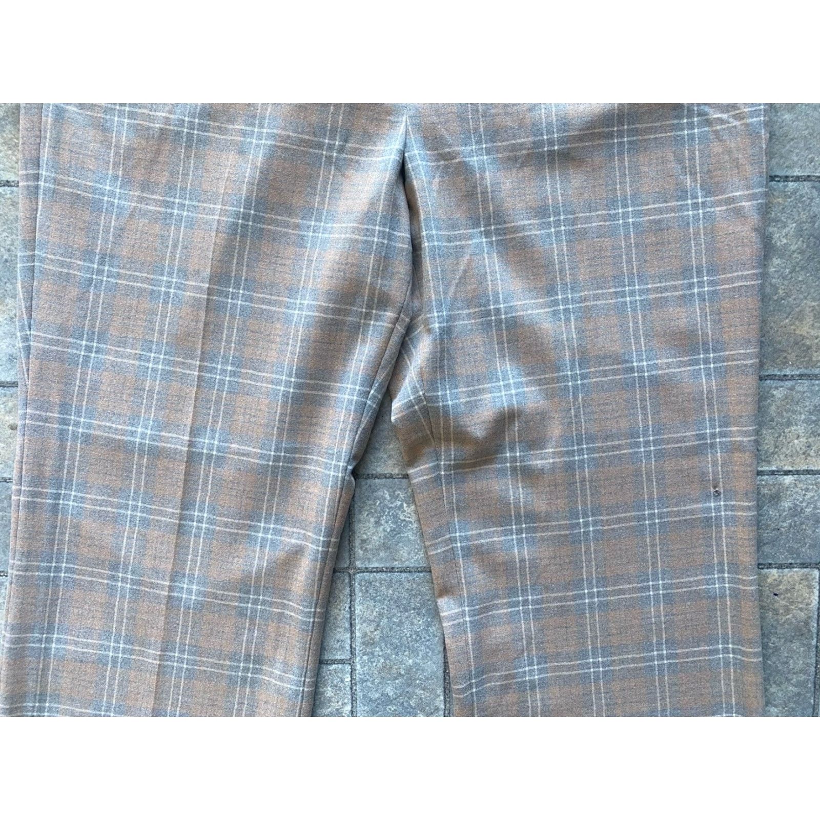 Tommy Hilfiger Tommy Hilfiger Women’s Pants 14 Plaid Princeton Boot Leg Multicolor NWT New Size 36" / US 14 / IT 50 - 3 Thumbnail