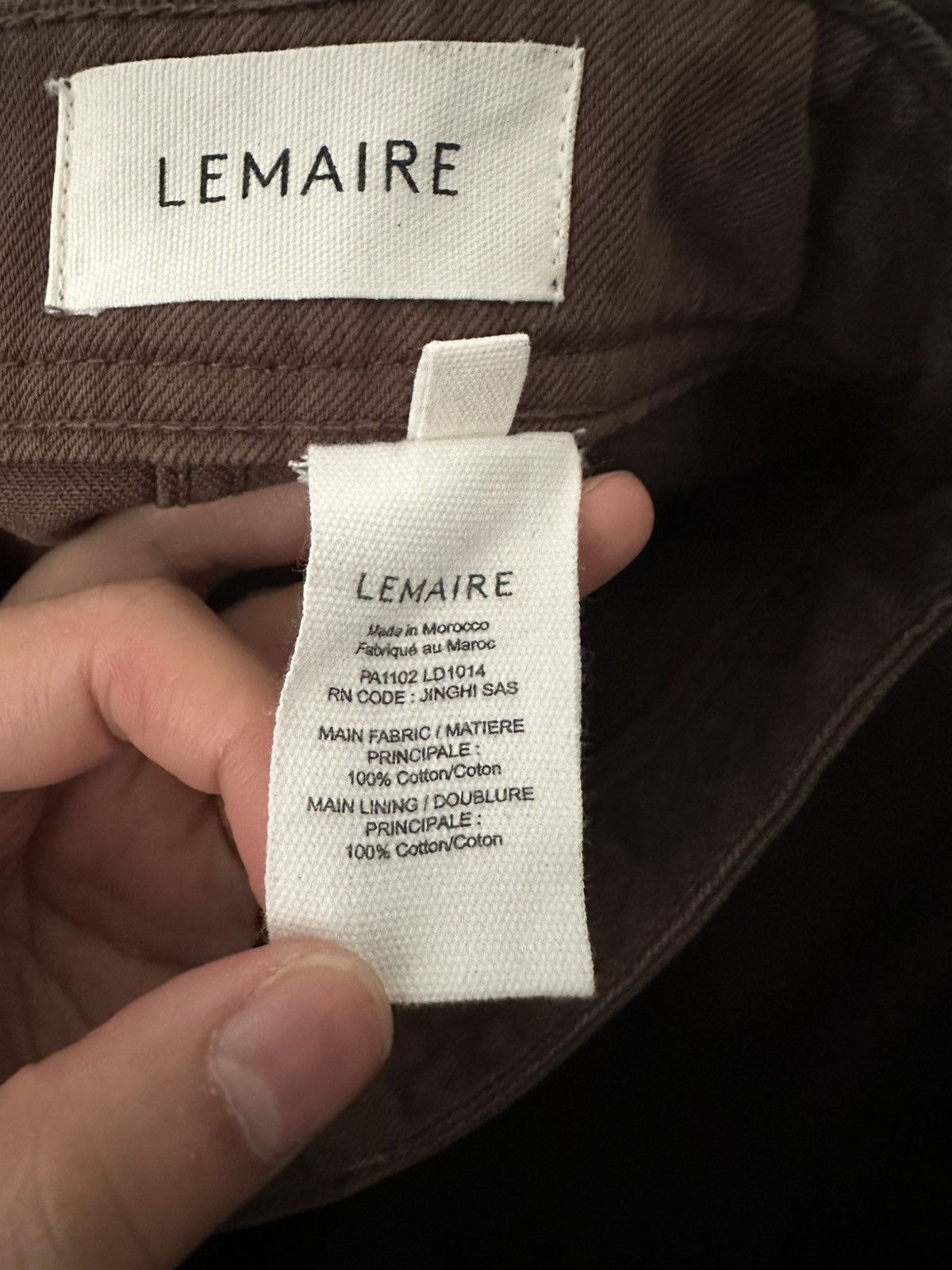 Lemaire Lemaire Twisted Workwear Pants Size US 33 - 4 Thumbnail