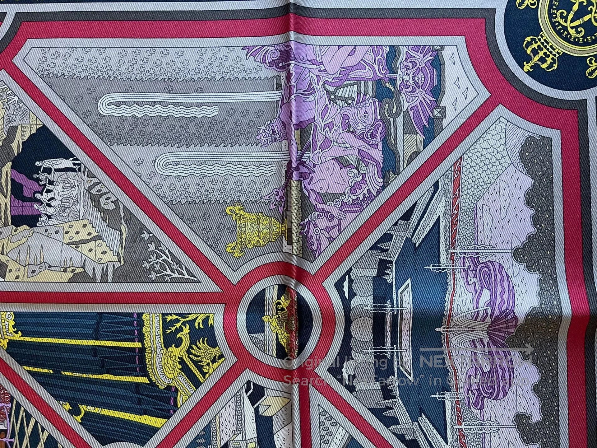 Hermes Hermès Silk Scarf 90x90 Versailles. Size ONE SIZE - 4 Thumbnail