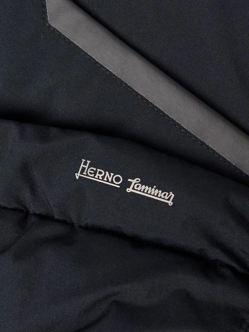 Herno Herno Laminar - Laminar GORE-TEX Down Hooded Jacket - Blue Size US XL / EU 56 / 4 - 3 Thumbnail