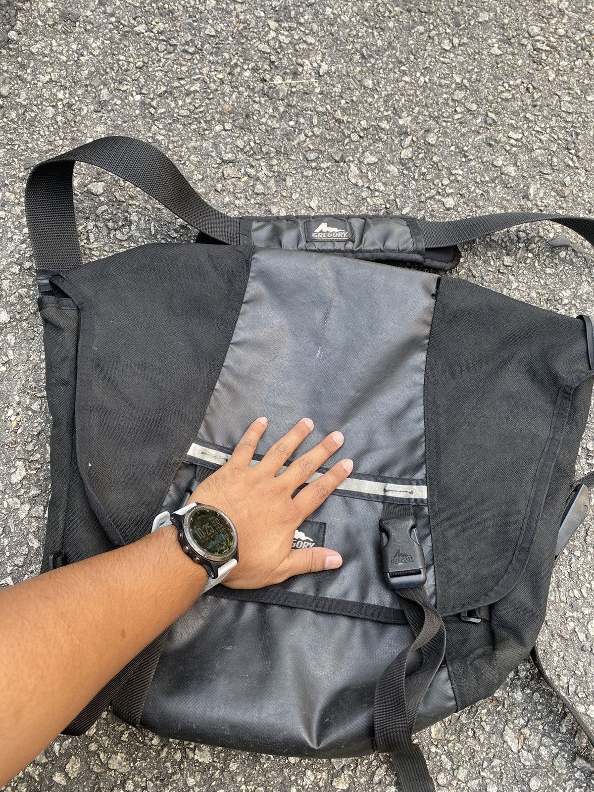 Gregory × Vintage Vintage GREGORY Waterproof Materials Messenger Bag Sling USA Size ONE SIZE - 2 Thumbnail