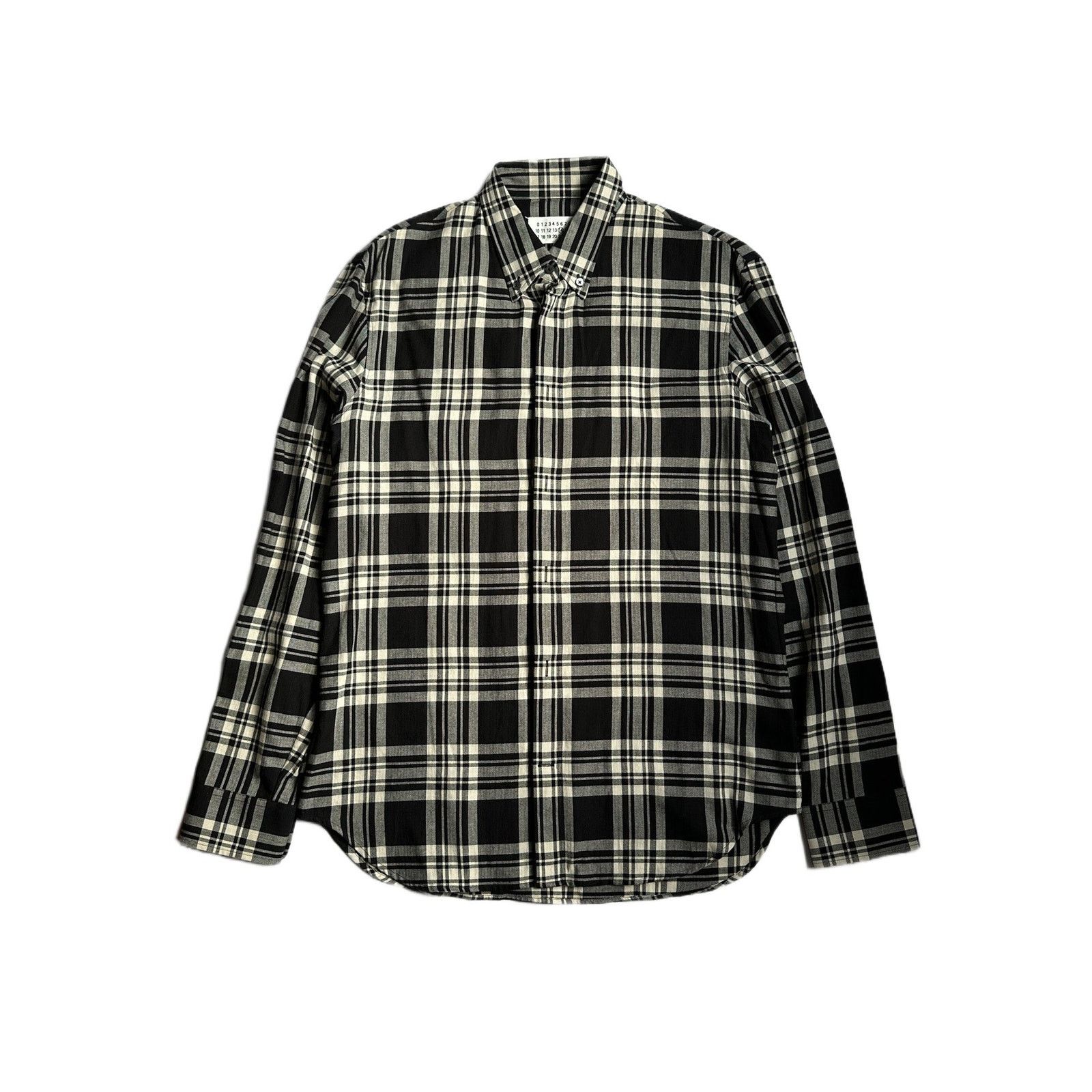 Maison Margiela Maison Margiela Check Button Up Shirt Size US L / EU 52-54 / 3 - 1 Thumbnail