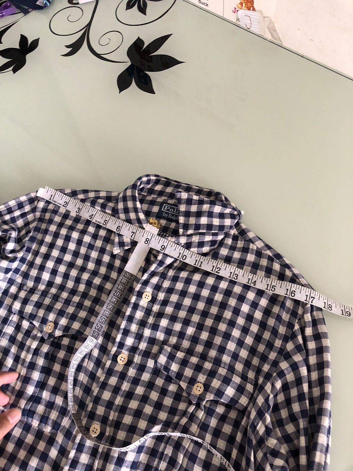 Polo Ralph Lauren Vintage Polo Ralph Lauren Flannel Size US M / EU 48-50 / 2 - 17 Thumbnail