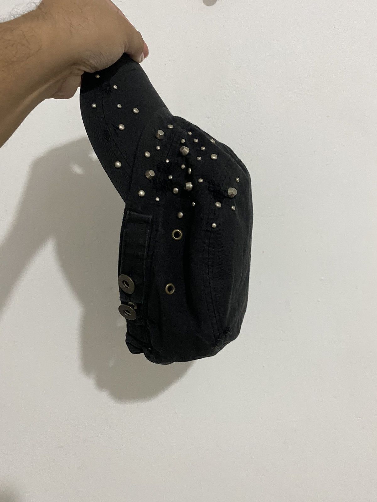 If Six Was Nine × Japanese Brand × Le Grande Bleu (L.G.B.) Japanese studed cadet hat ifsixwasnine kmrii styled Size ONE SIZE - 3 Thumbnail