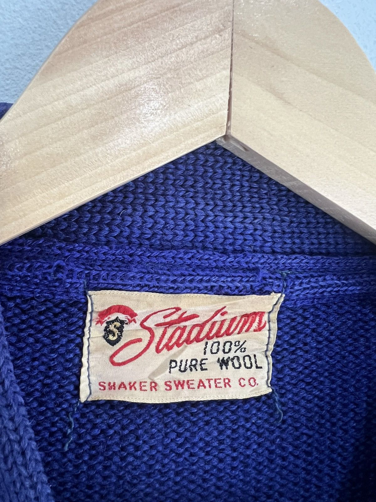 Vintage Vintage 1950s Stadium Shaker Cardigan Knit sweater 60s Size US L / EU 52-54 / 3 - 5 Thumbnail