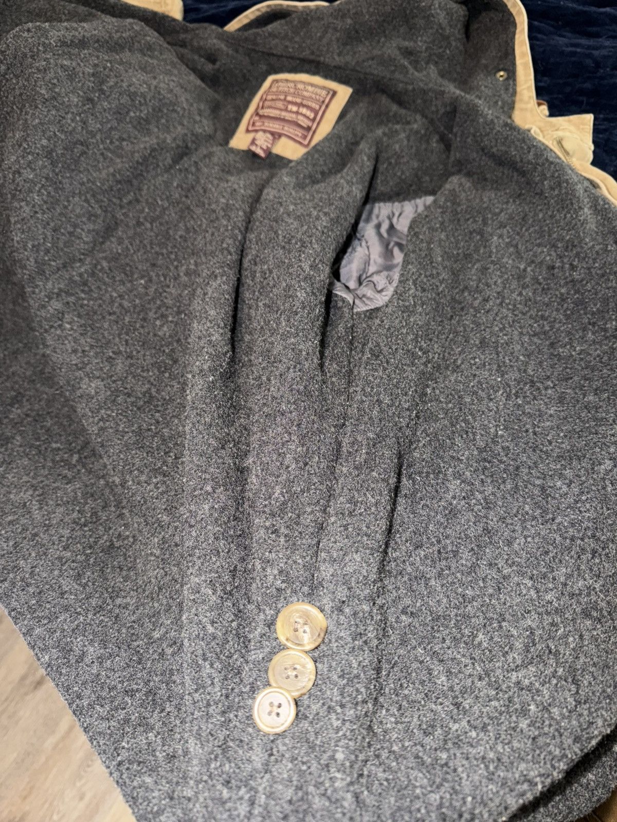 Abercrombie & Fitch Vintage Abercrombie & Fitch Brown Heavyweight Jacket Size L Size US L / EU 52-54 / 3 - 4 Thumbnail