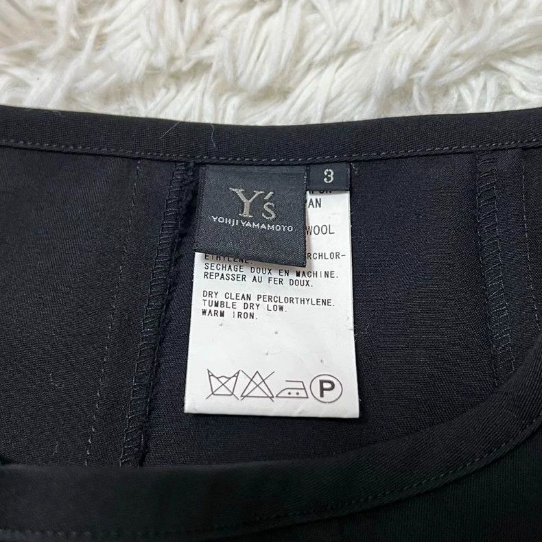 Y's Y's size 3 Irregular pleated half skirt Size 25" / US 0 / IT 36 - 7 Thumbnail