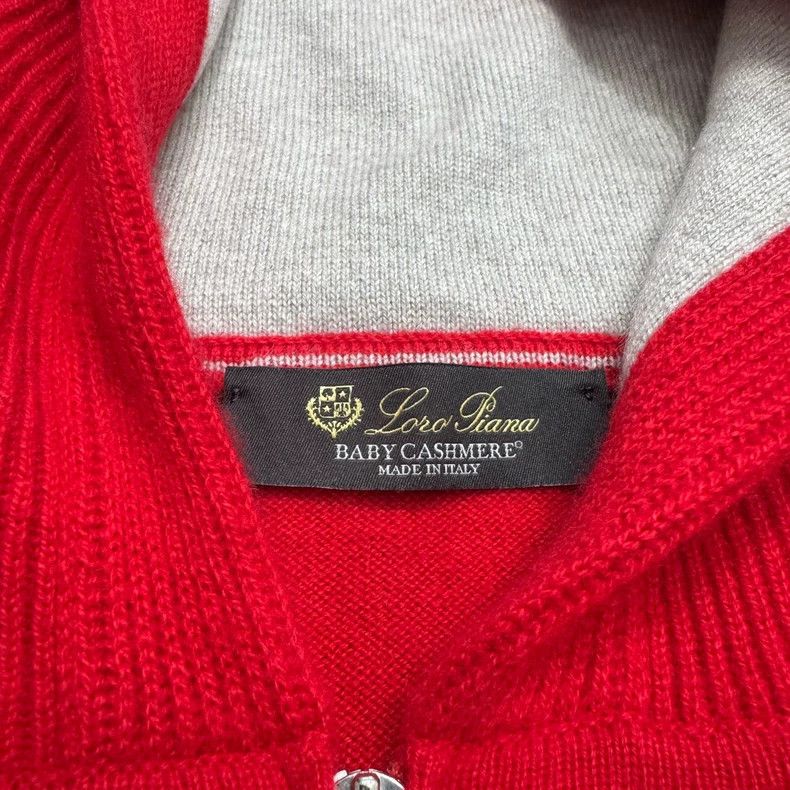 Loro Piana LORO PIANA Knitted hooded sweater Size US L / EU 52-54 / 3 - 2 Thumbnail
