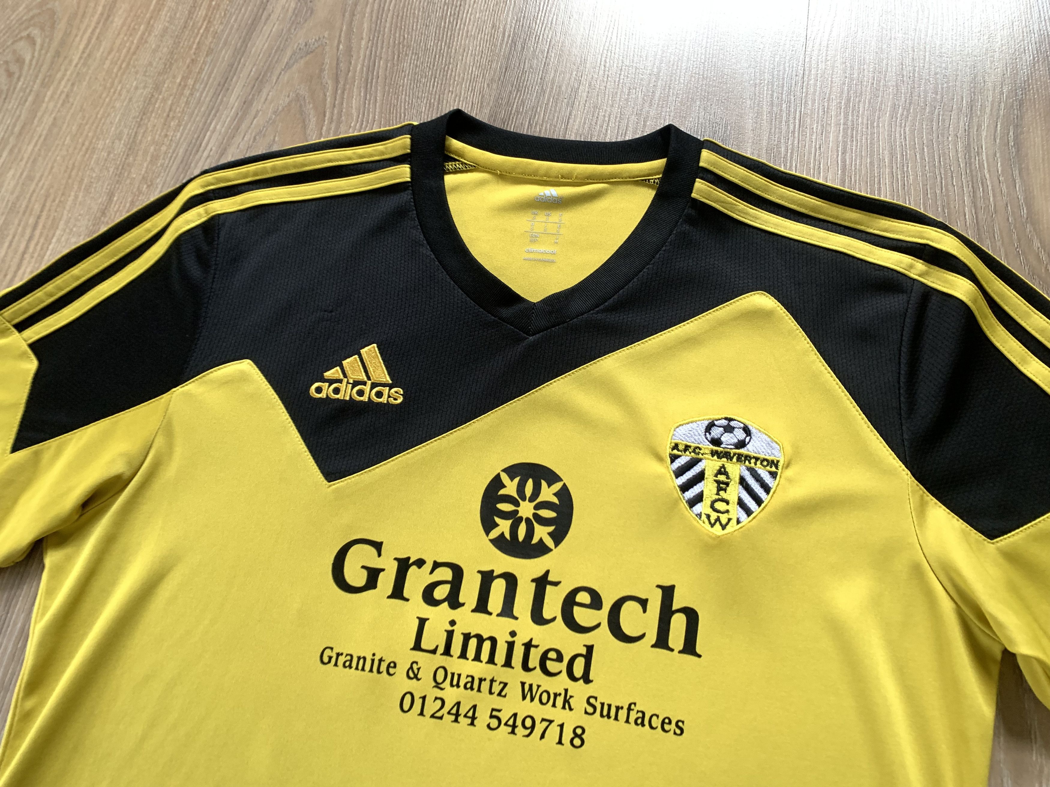 Adidas × Vintage Vintage Adidas AFC Waverton Shirt Size US S / EU 44-46 / 1 - 4 Thumbnail