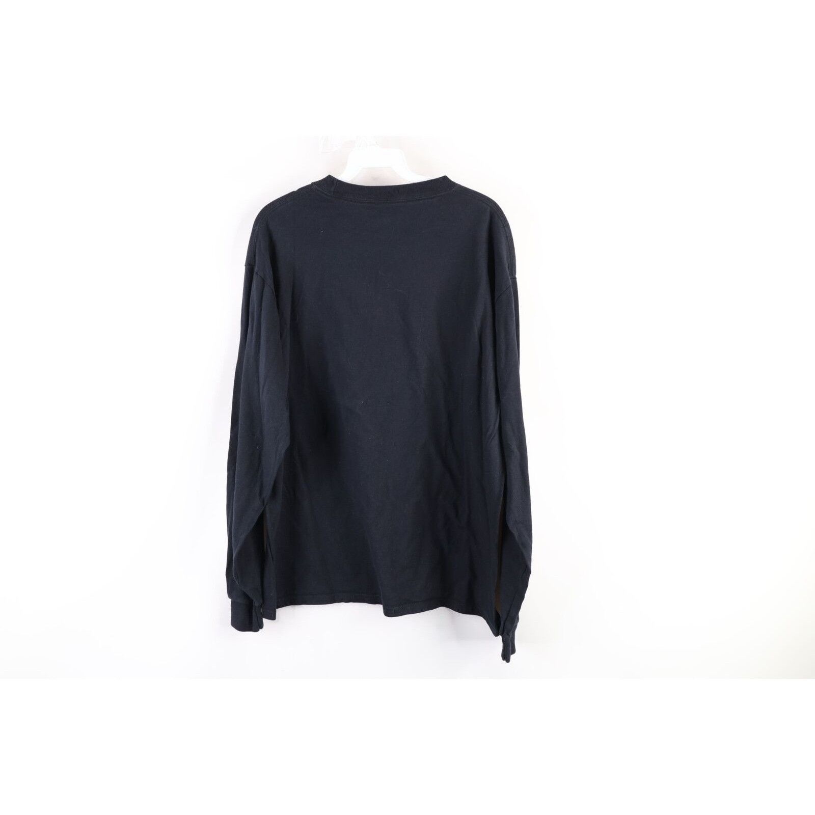Champion × Vintage Vintage Champion Faded Long Sleeve T-Shirt Black Size US L / EU 52-54 / 3 - 7 Thumbnail