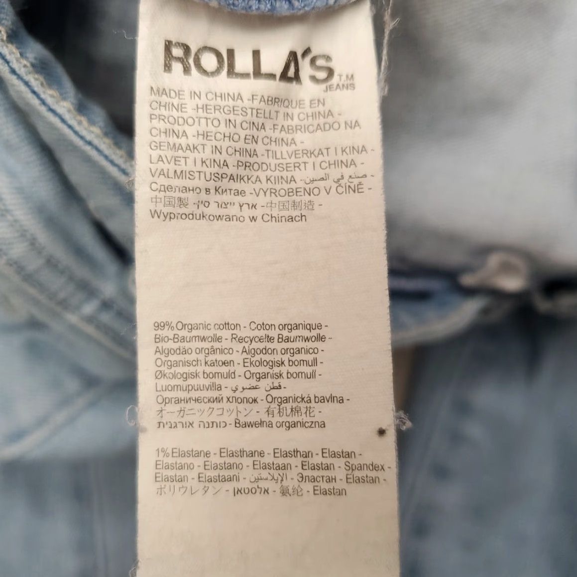 Vintage VINTAGE Rollas Jeans Womens 28 Blue Faded Wide Leg High Rise 90s Y2K Retro Size 28" / US 6 / IT 42 - 7 Thumbnail