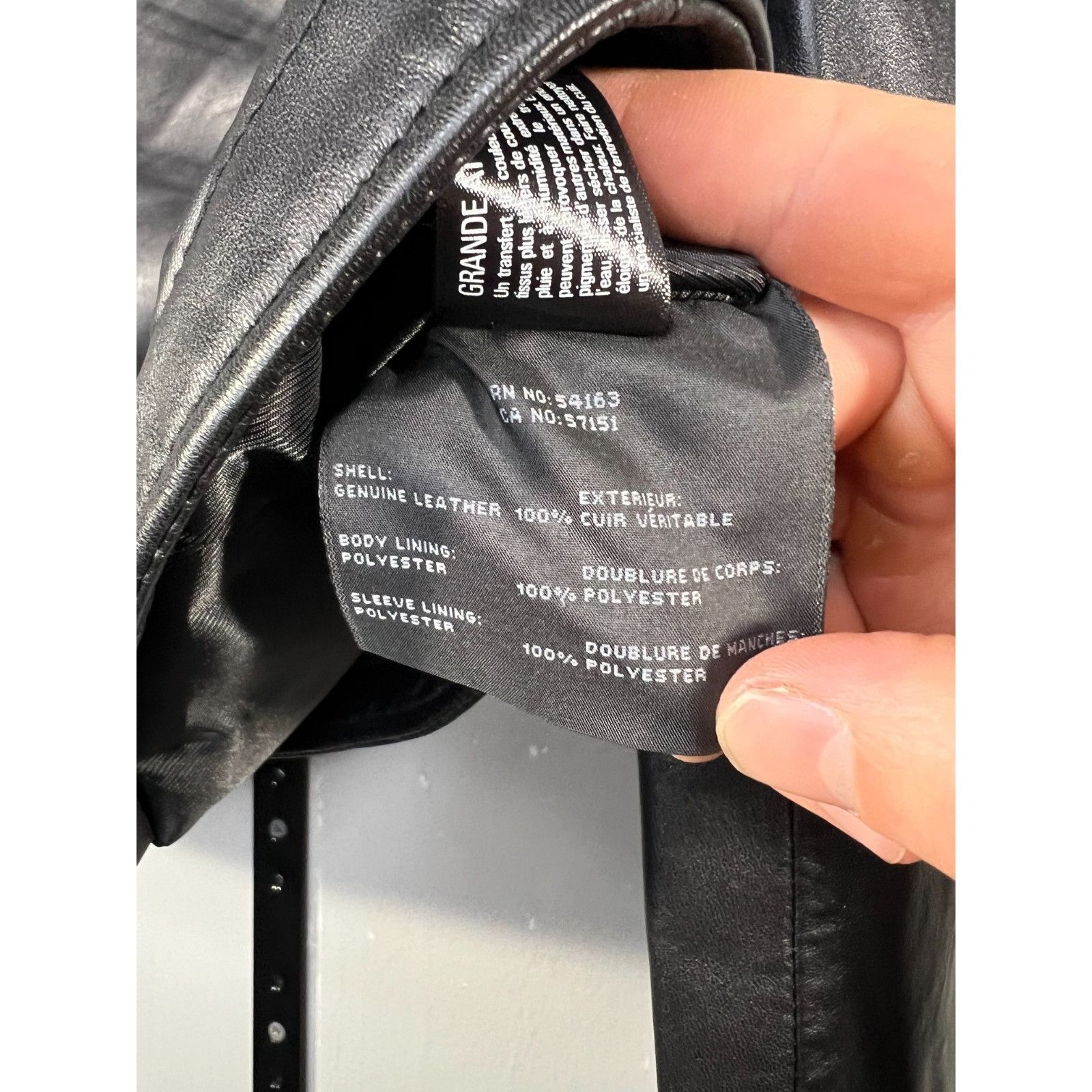 Andrew Marc NWT Marc New York Andrew Marc Black Leather Biker Moto Jacke Size M / US 6-8 / IT 42-44 - 6 Thumbnail