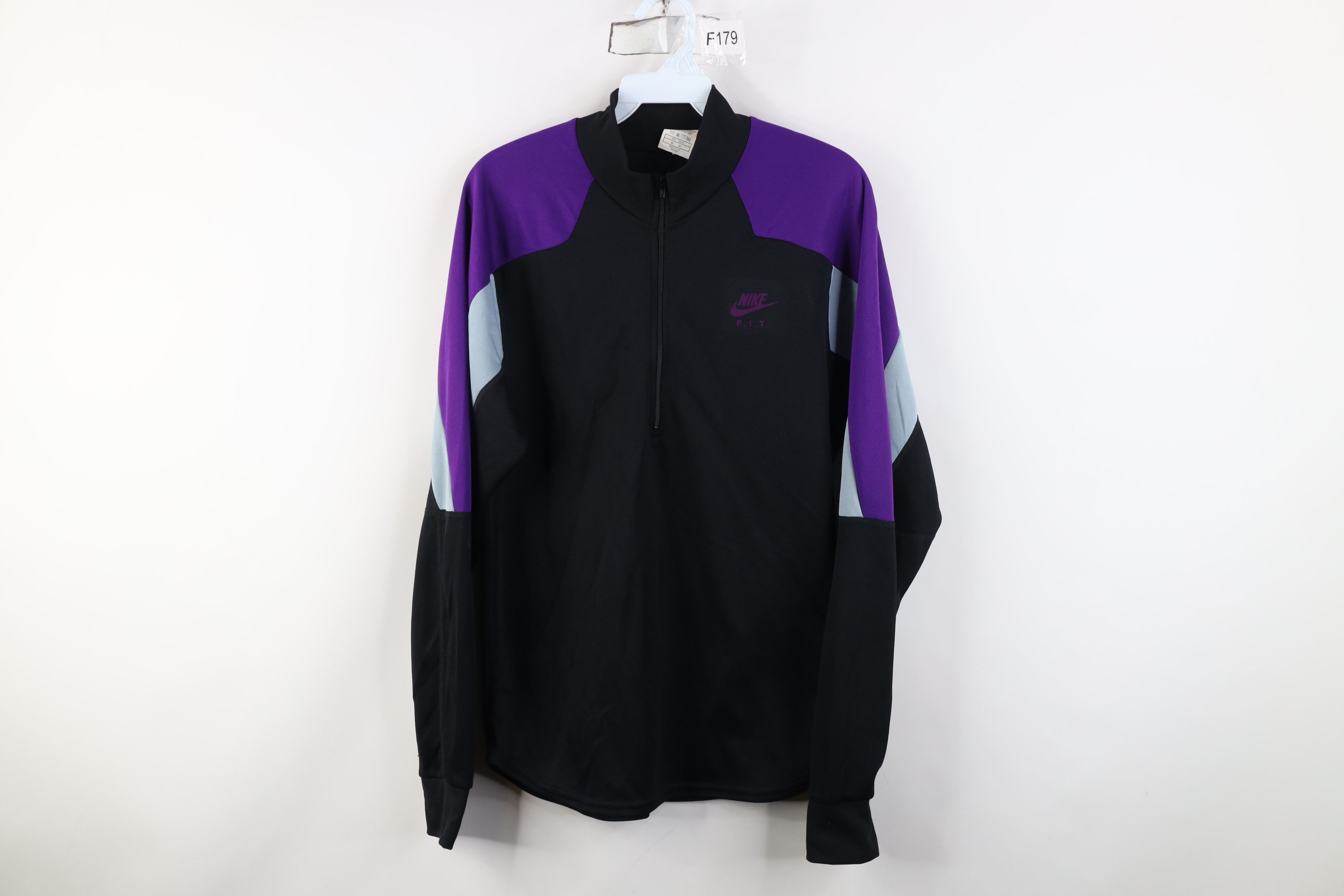 Nike Vintage 80s 90s Nike International 1/4 Half Zip Jacket Size M / US 6-8 / IT 42-44 - 1 Thumbnail