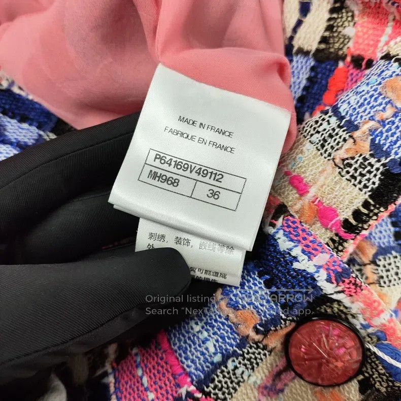 Chanel Chanel Soft tweed jumpsuit Size 24" / US 00 / IT 34 - 4 Thumbnail