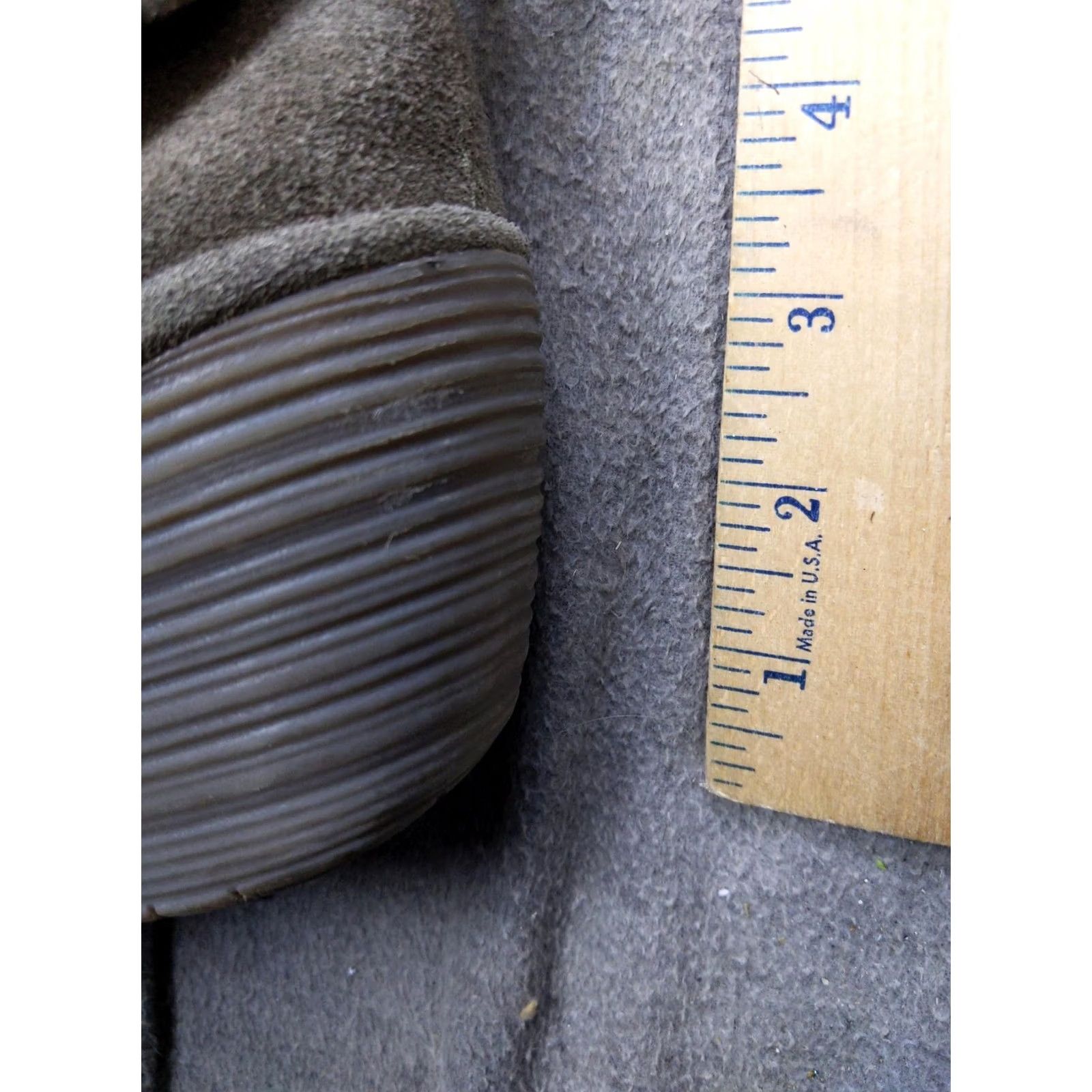 Fly London FLY London Boots Womens 8 Gray Suede Ankle Wedge Lace Up Yama Booties Size US 8 / IT 38 - 3 Thumbnail