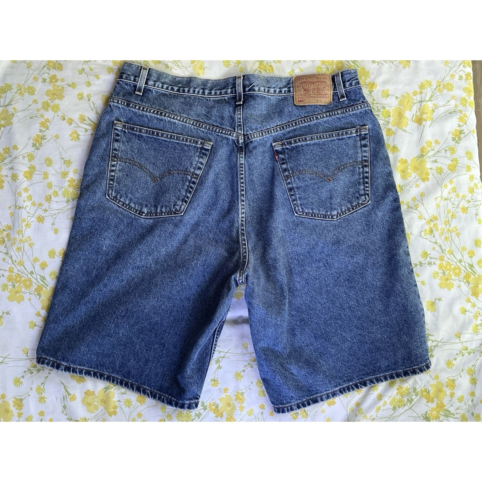 Levi's VTG Levi’s 560 Loose Fit Jean Shorts Men’s Size 42 Jorts Size US 42 / EU 58 - 3 Thumbnail