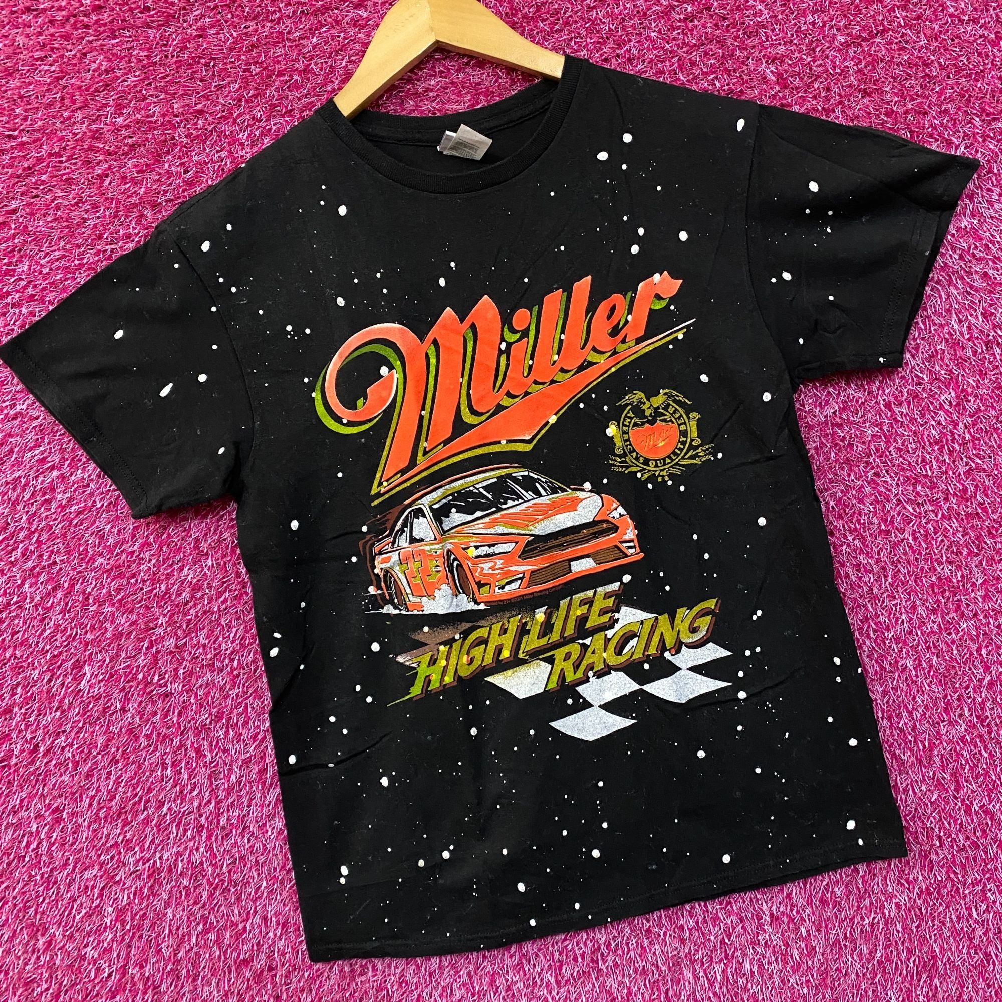 Junk Food Junkfood Miller HighLife Racing Graphic Design T-Shirt Small Size US S / EU 44-46 / 1 - 3 Thumbnail