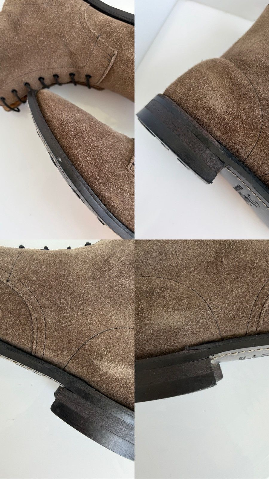 Church's Church’s Evington D Custom Grade Men’s Suede Dress Boots Size US 9 / EU 42 - 11 Thumbnail