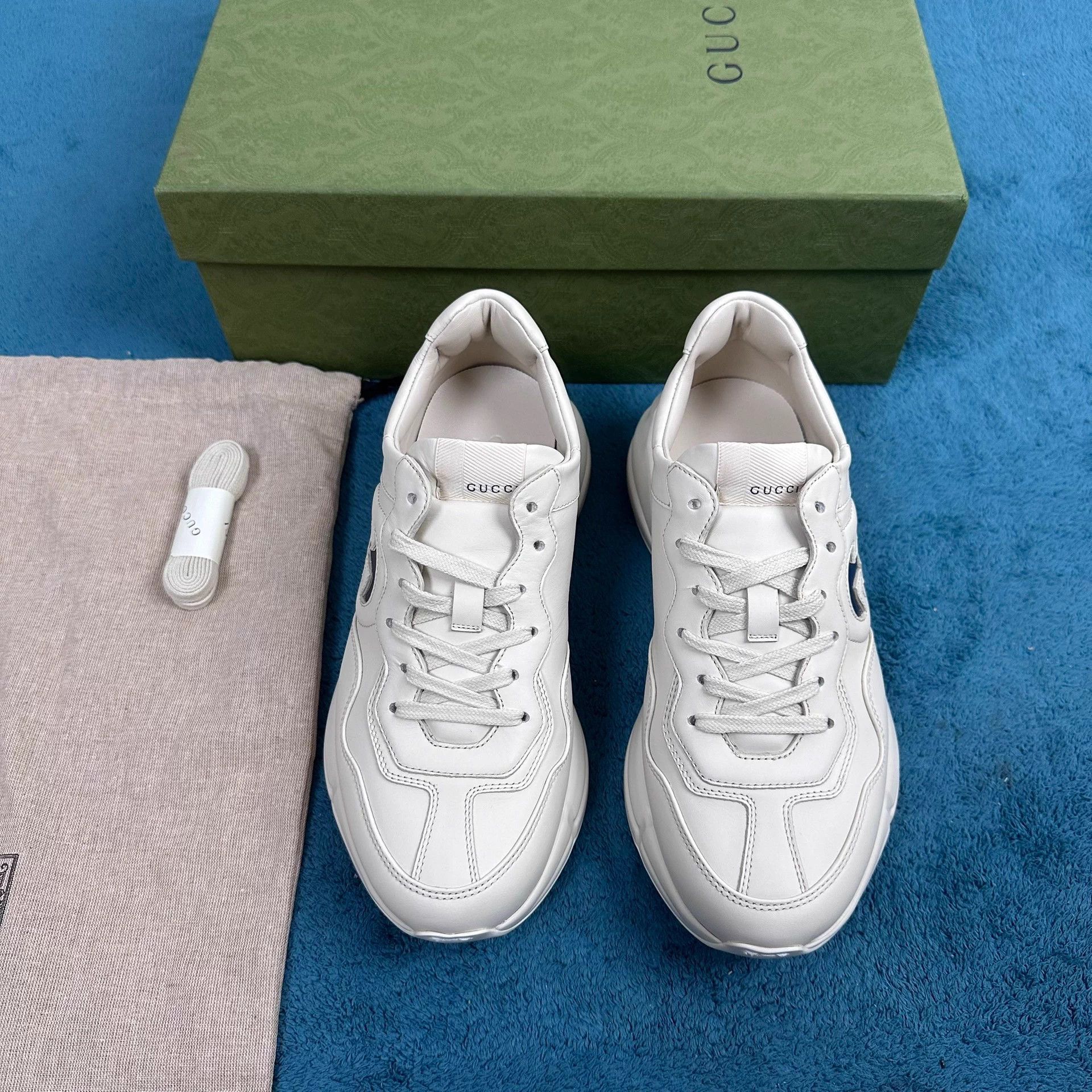Gucci Gucci Batman Dad Sneaker Ivory White UK6.5/40.5 Size US 7.5 / EU 40-41 - 1 Thumbnail
