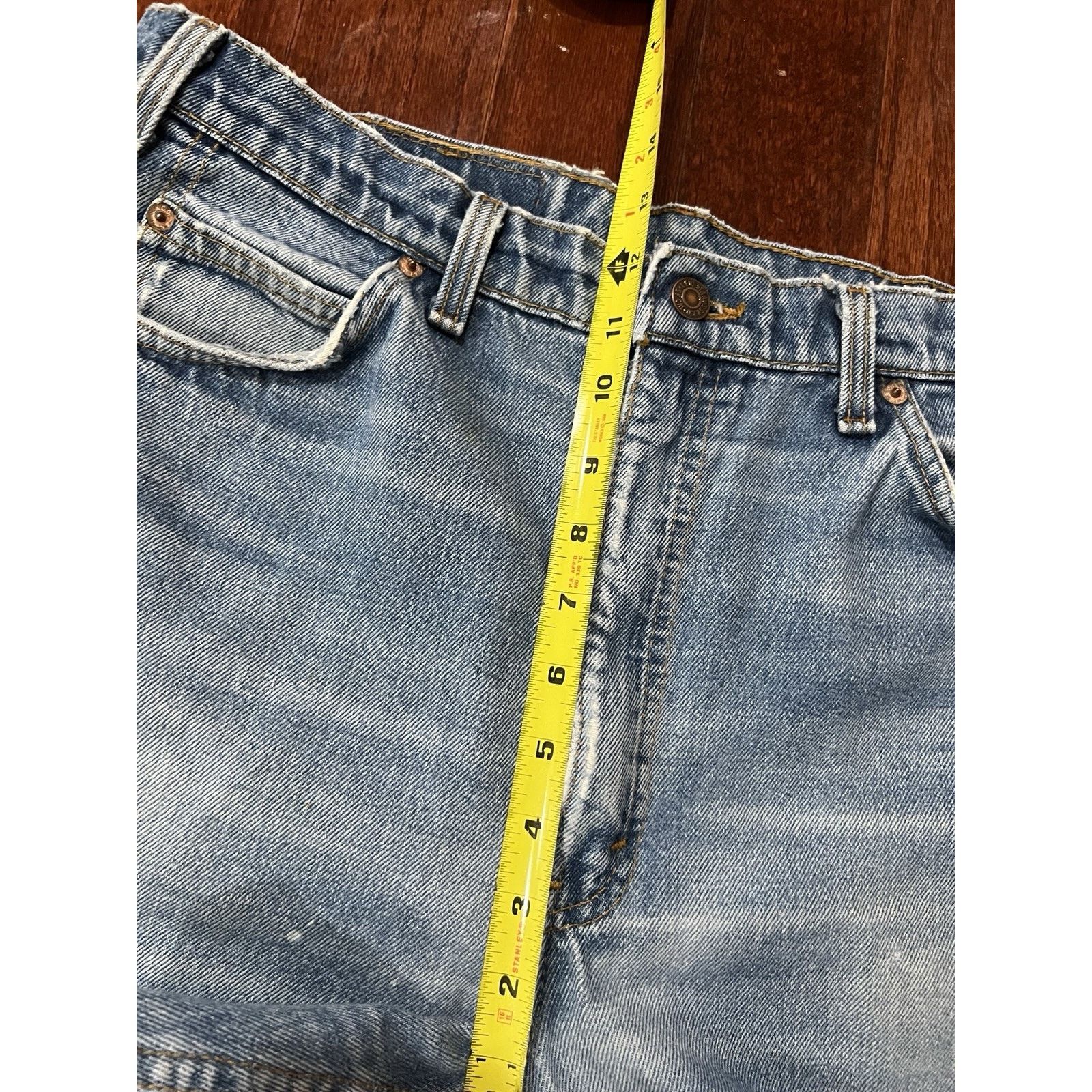 Levi's Vintage Levis Cut Off Shorts 38 Blue Jorts Denim Jeans 505 Size US 38 / EU 54 - 13 Thumbnail