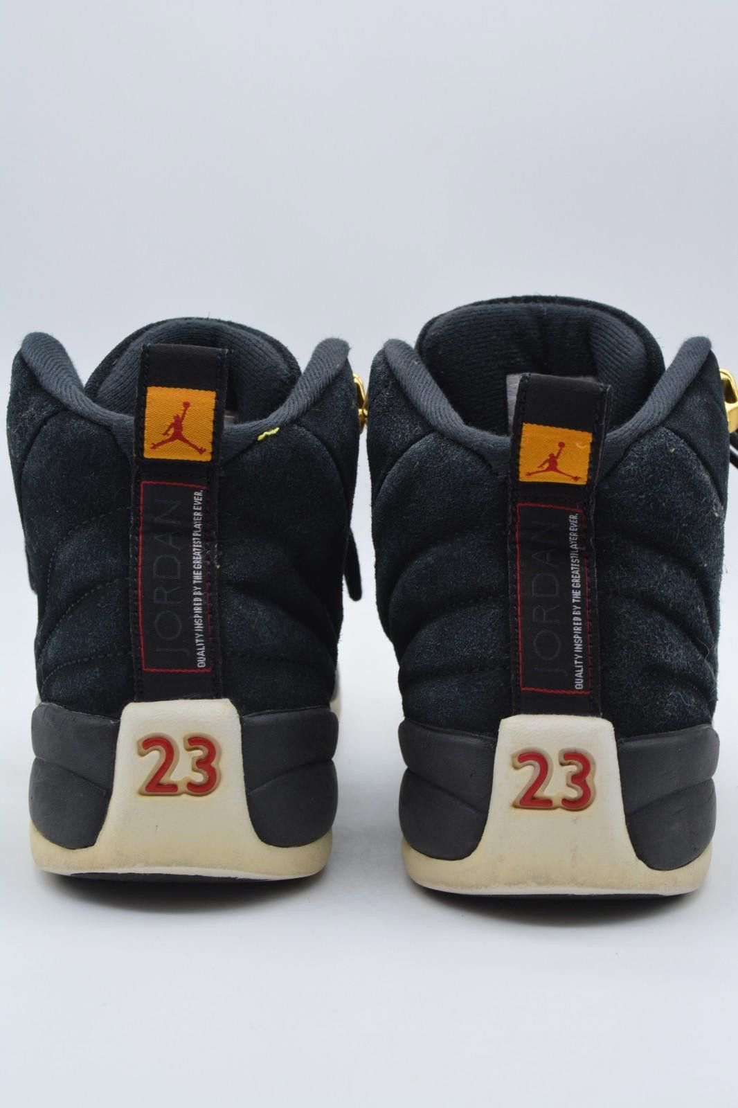 Jordan Brand Air Jordan 12 Retro Reverse Taxi Sneakers 153265-017 Size 5Y Size US 5 / EU 37 - 4 Thumbnail