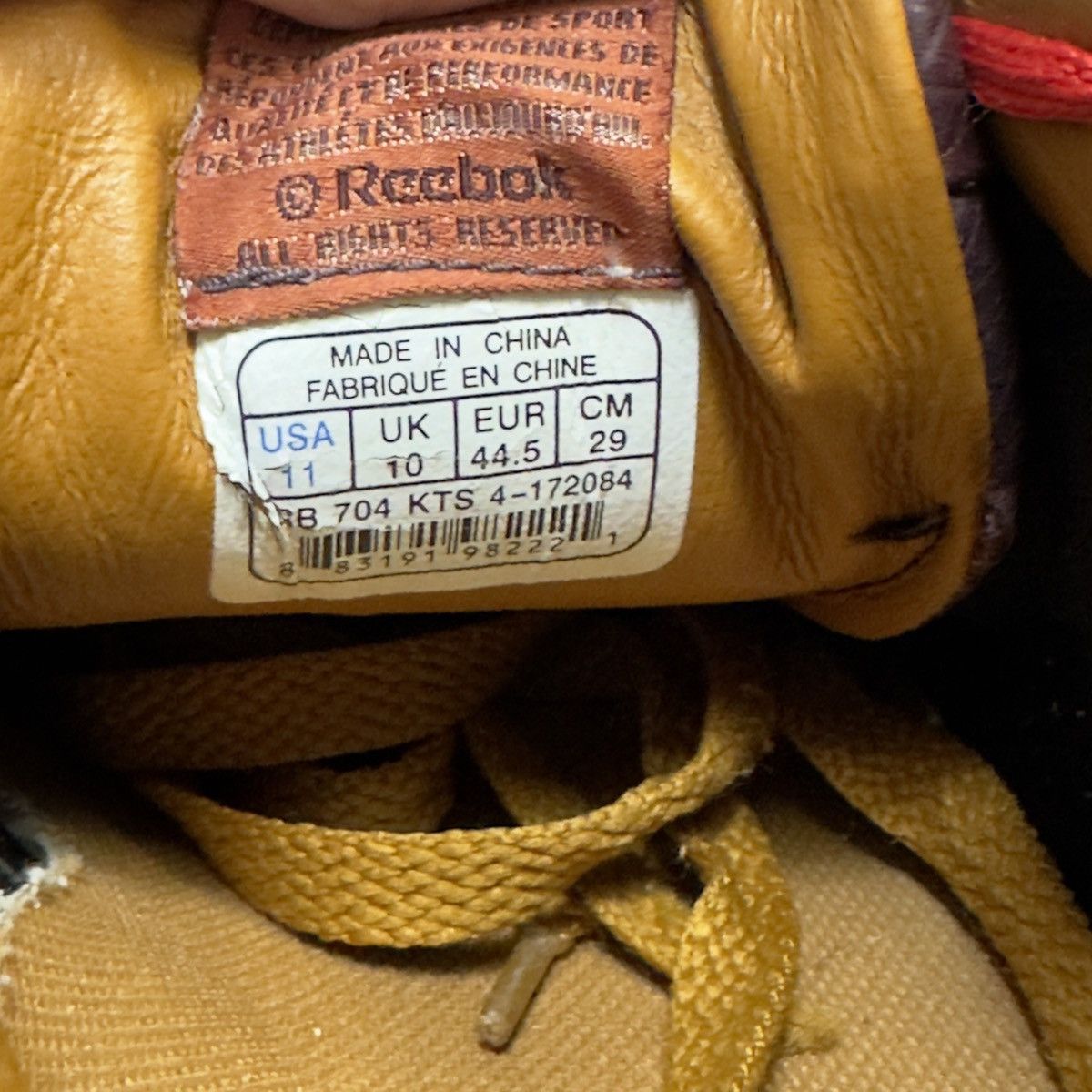 Reebok × Vintage Vintage Reebok Iverson 2004 Size US 11 / EU 44 - 6 Thumbnail