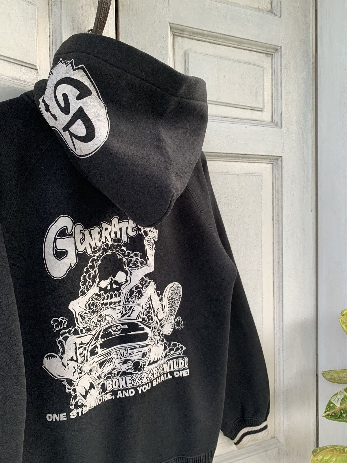 Japanese Brand × Seditionaries Rarely Skull Bone x 2 x B x Wild Skull Hoodie Size US M / EU 48-50 / 2 - 2 Thumbnail