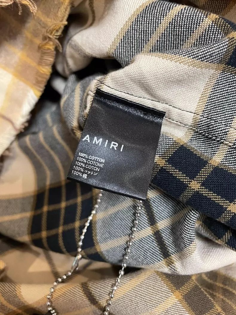 Amiri Amiri brushed shirt Size US XL / EU 56 / 4 - 6 Thumbnail