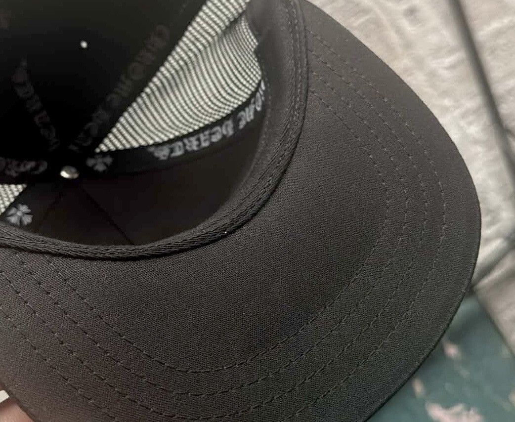Chrome Hearts Chrome hearts trucker hat dagger logo black Size ONE SIZE - 4 Thumbnail