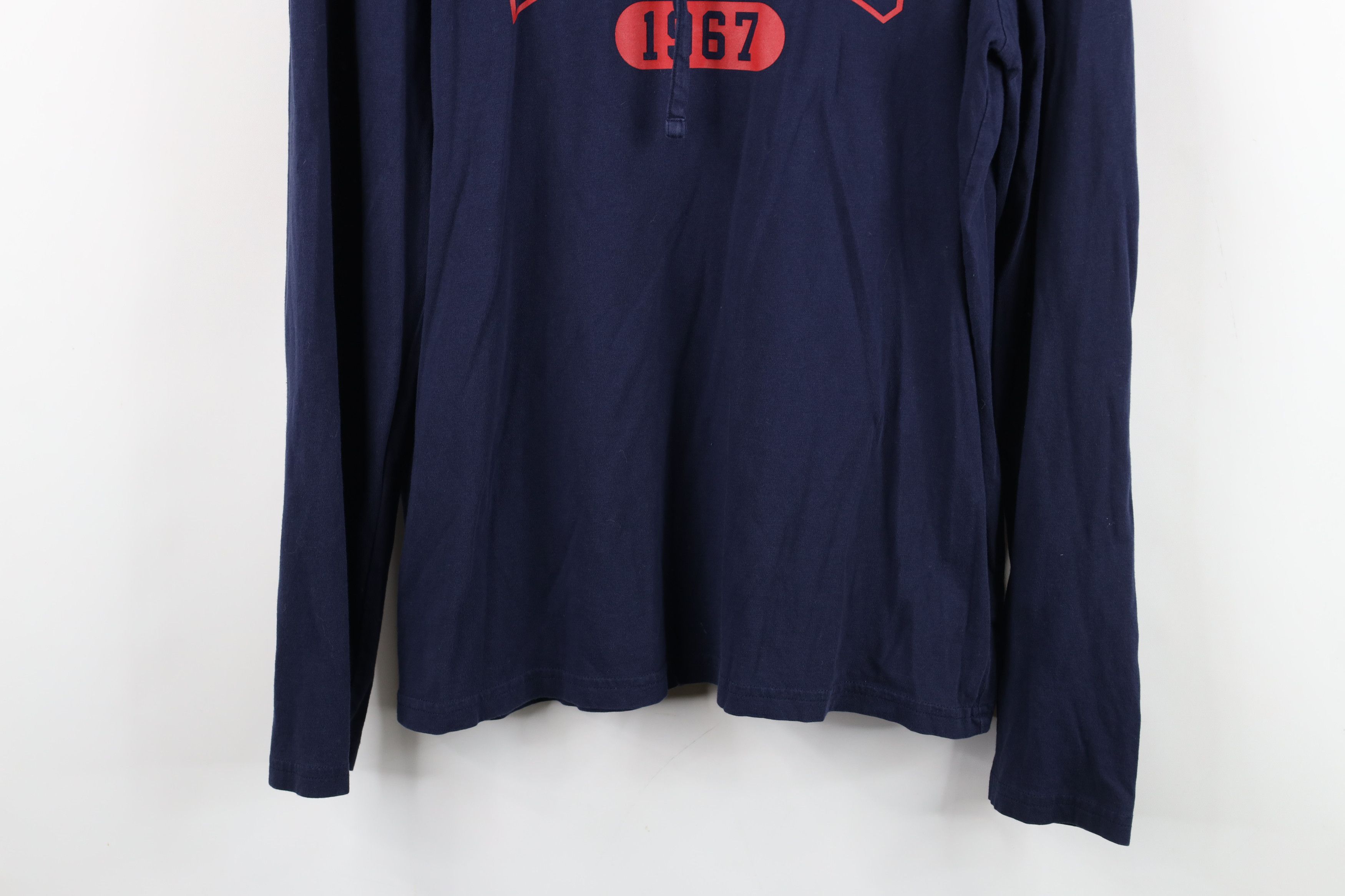 Ralph Lauren Vintage Ralph Lauren Block Letter Spell Out Hooded T-Shirt Size US M / EU 48-50 / 2 - 3 Thumbnail