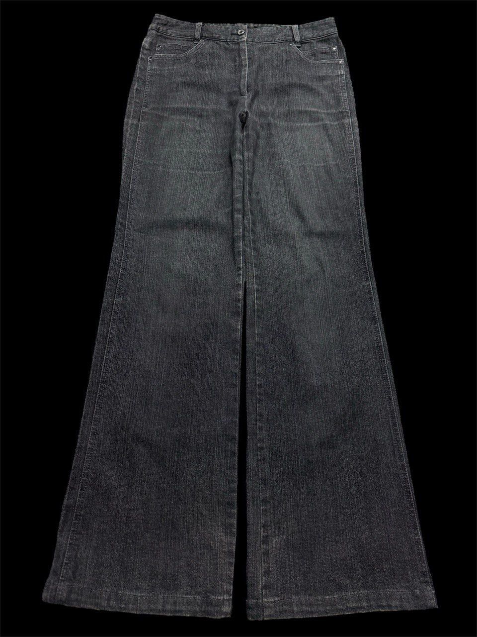 Other BAGGY FLARE Leilian Mudwash Bushpants Sick Distressed Jean Size US 29 - 2 Thumbnail
