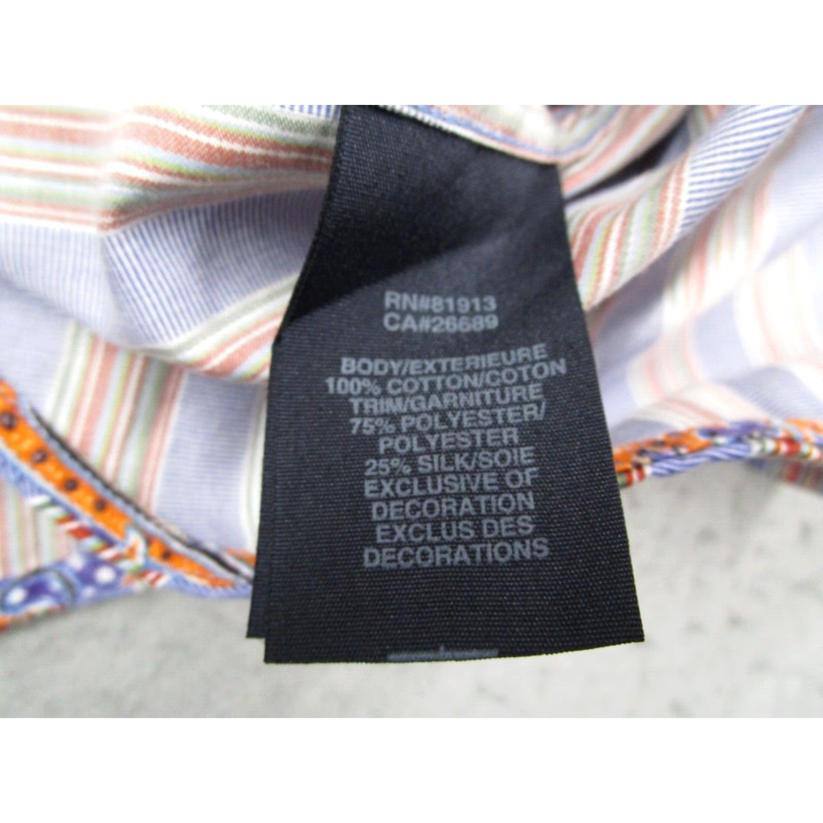 Robert Graham VINTAGE Robert Graham Dress Shirt Mens XL Purple Striped Button Up All Seasons Casual Office Size US XL / EU 56 / 4 - 5 Thumbnail